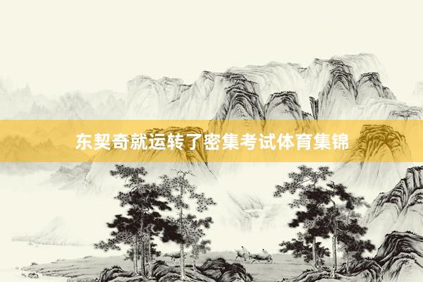 东契奇就运转了密集考试体育集锦