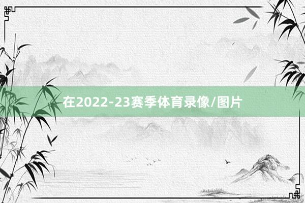 在2022-23赛季体育录像/图片