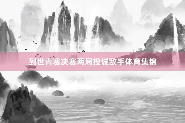 到世青赛决赛两局投诚敌手体育集锦