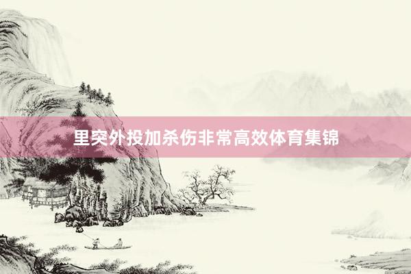 里突外投加杀伤非常高效体育集锦
