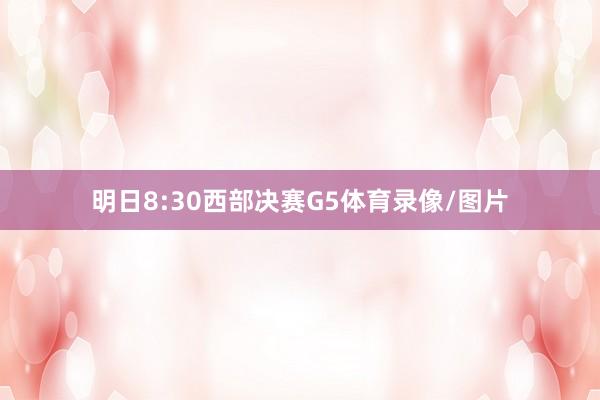 明日8:30西部决赛G5体育录像/图片